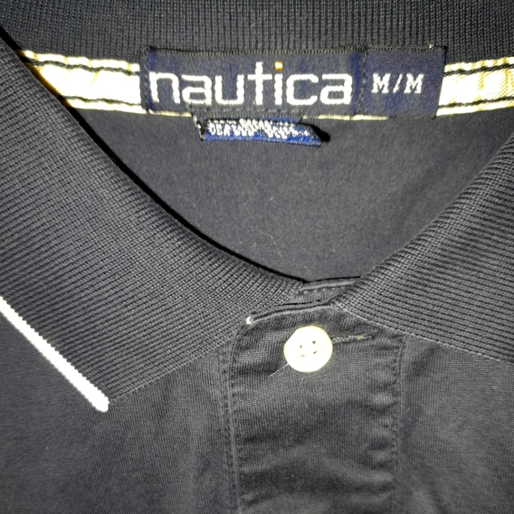Nautica Black Polo Shirt